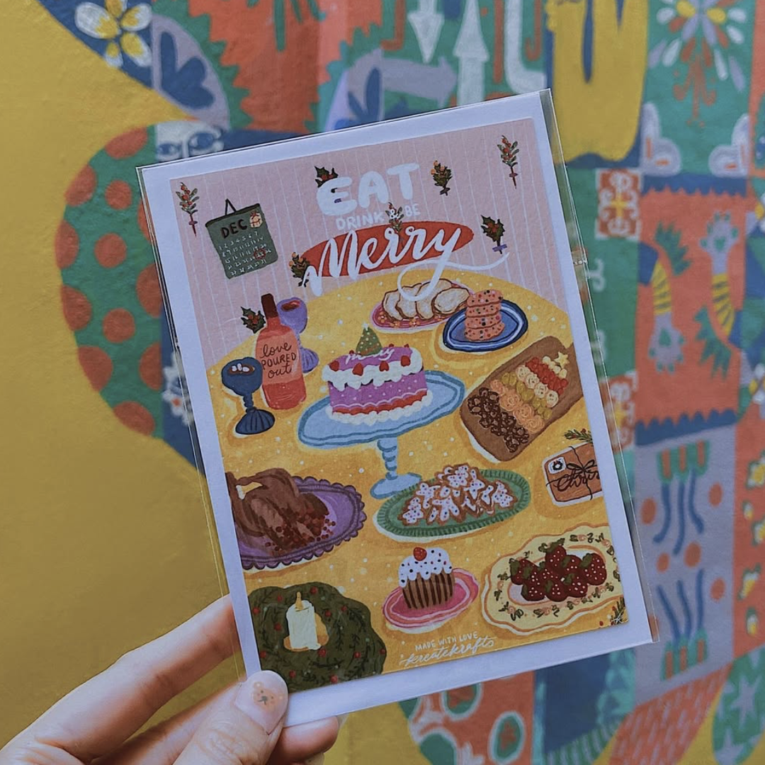 1. Eat, Drink & be Merry 🍪