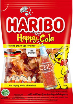 Haribo jellies happy cola 80g