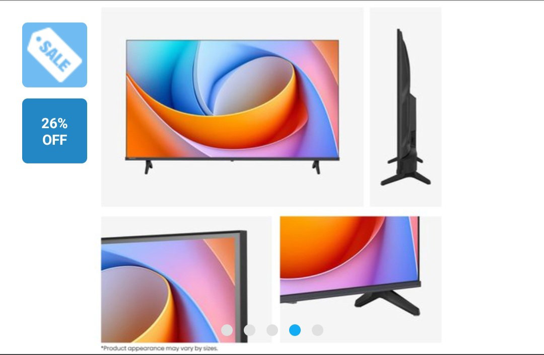 Hisense 40" A40 FHD Smart TV with DTS-X & Dolby Audic_5