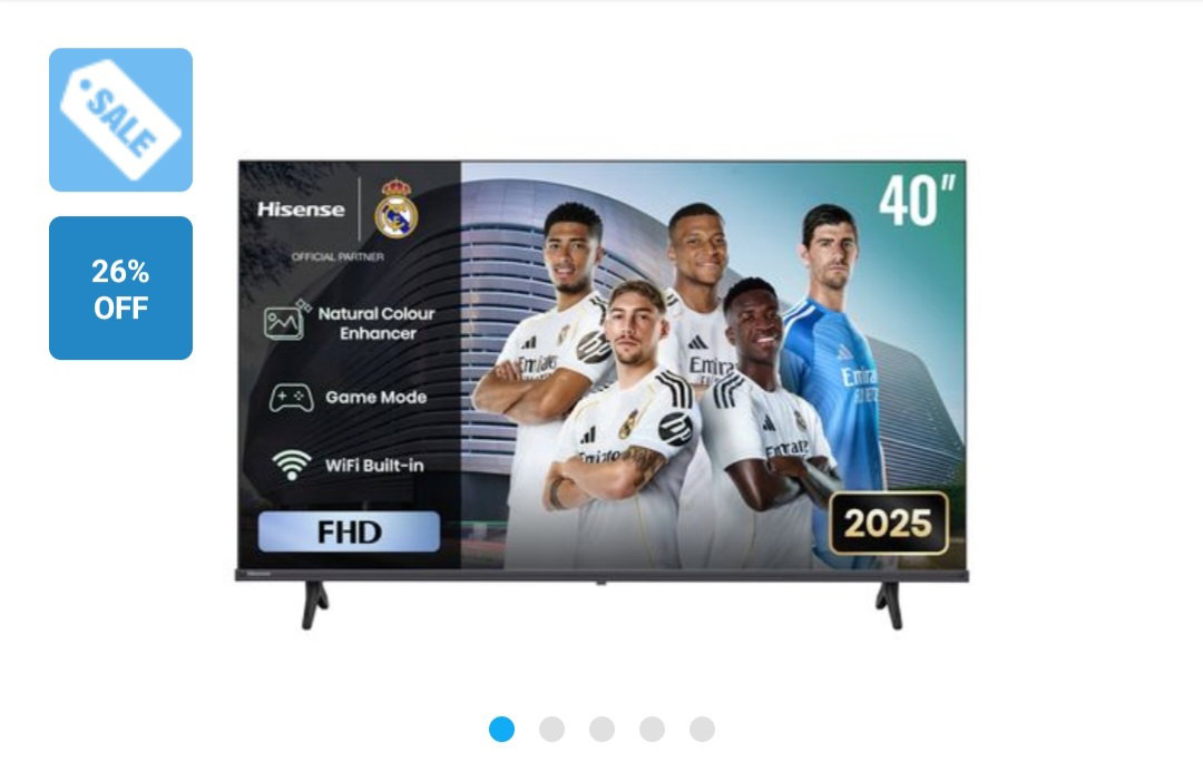 Hisense 40" A40 FHD Smart TV with DTS-X & Dolby Audic