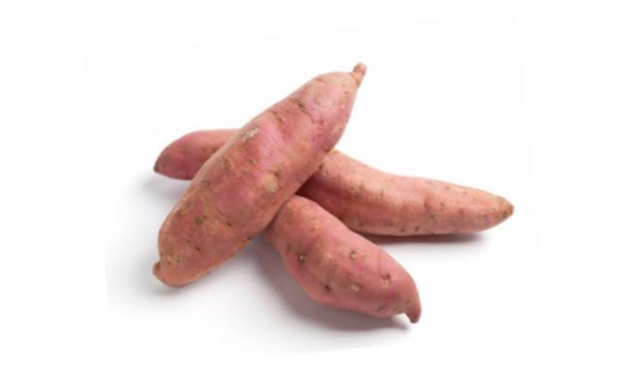 Red sweet potatoes