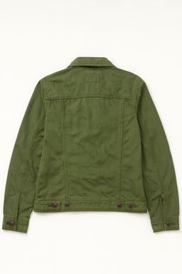 Chaqueta verde oliva de estilo clásico con botones frontales Old Navy - Size XS