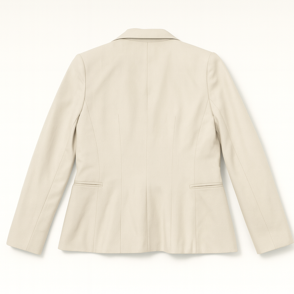 Blazer gris clásico de corte estructurado H&M - Size 6_1