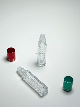 3mls roller bottle empties. Long- 1