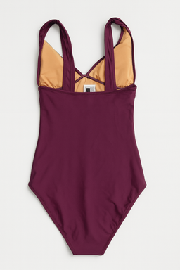 Traje de baño entero color vino - Size 2