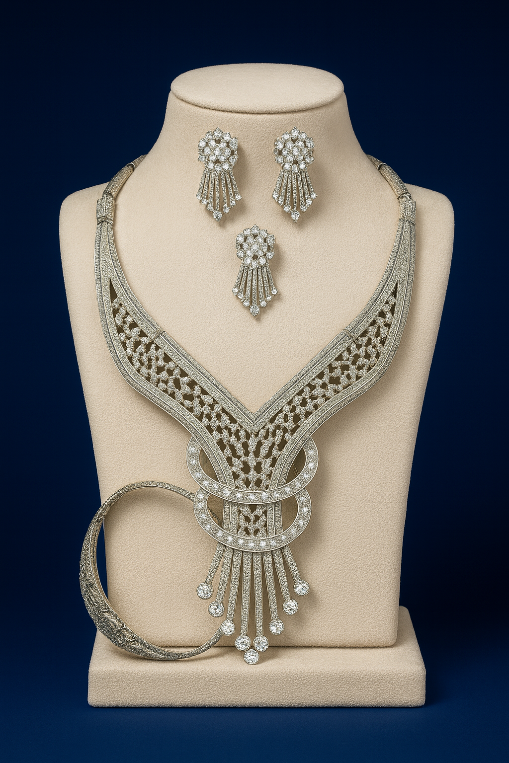 Premium Crystal Jewelry Set