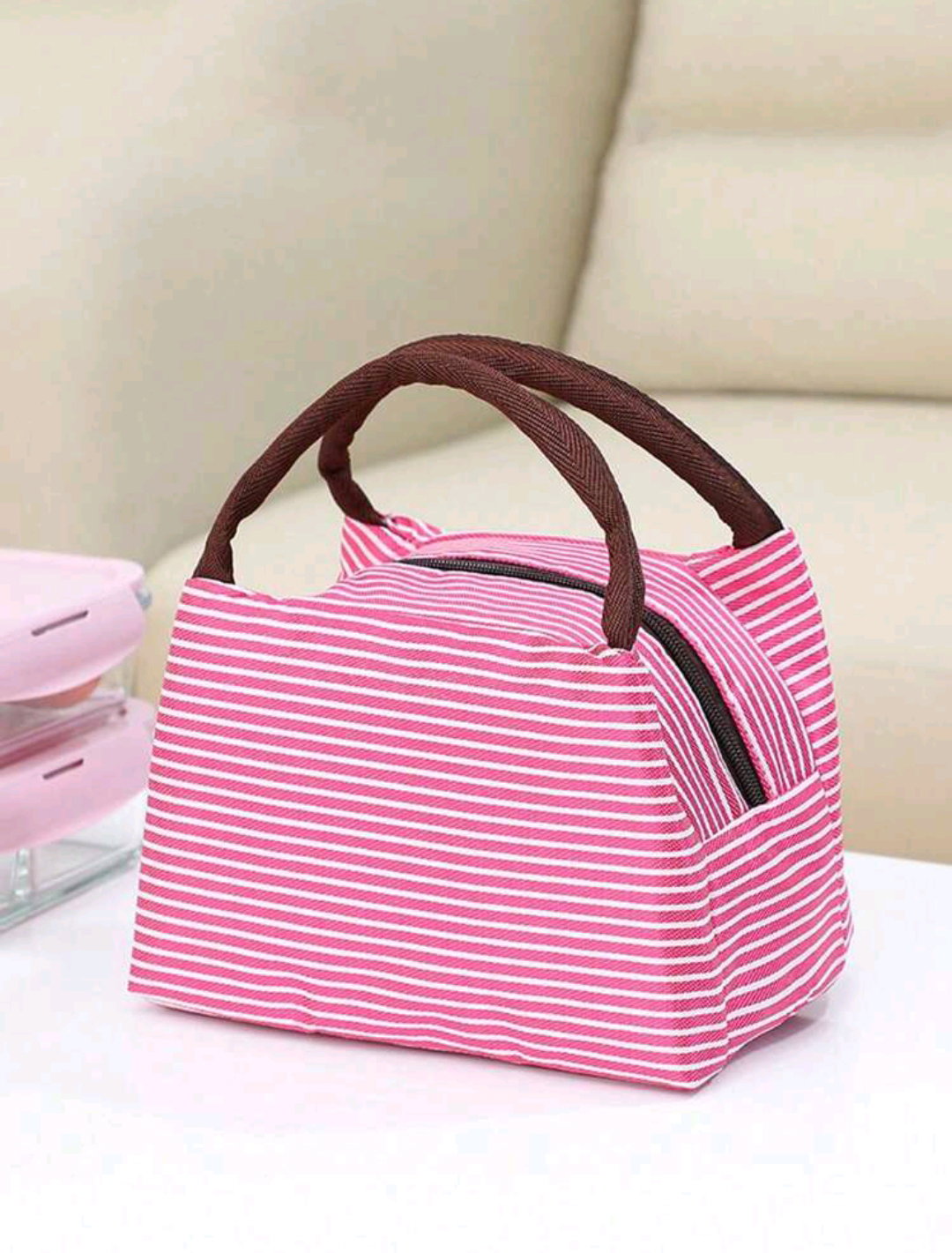 Striped Shimmer Lunch Bag_5