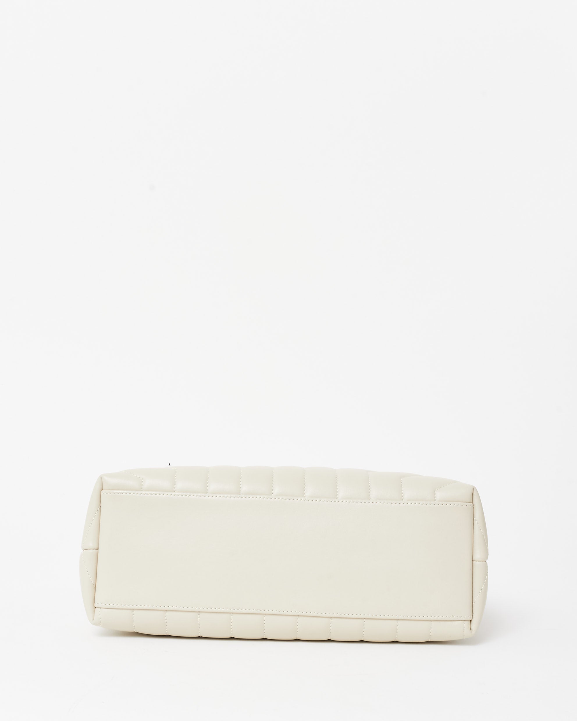 Bolsa Saint Laurent YSL loulou branca - grande _11