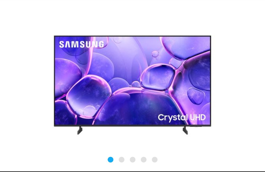 Samsung 50" U8050F 4K UHD Smart TV with Premium Metal Stream Design_0