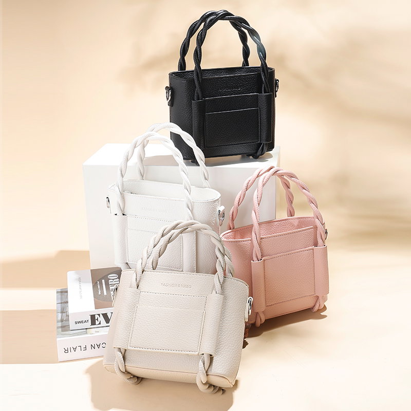 Casual Twist Handle Bag_1