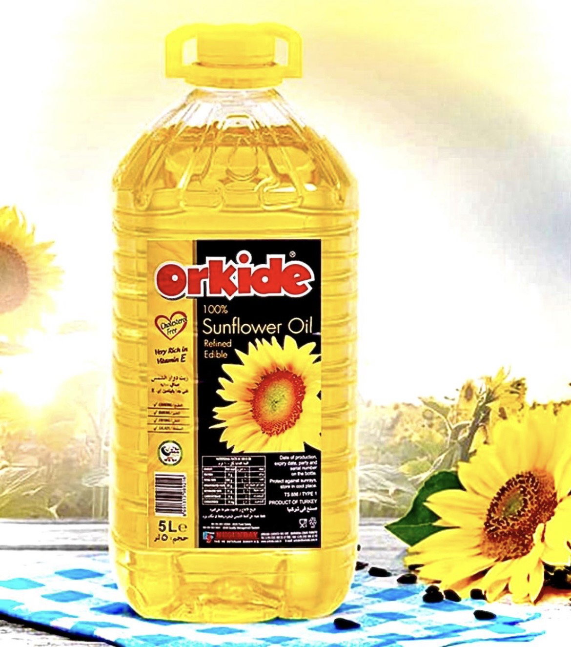 Orkide turkish sunflower oil زيت دوار الشمس تركي ( اوركيدا)_0