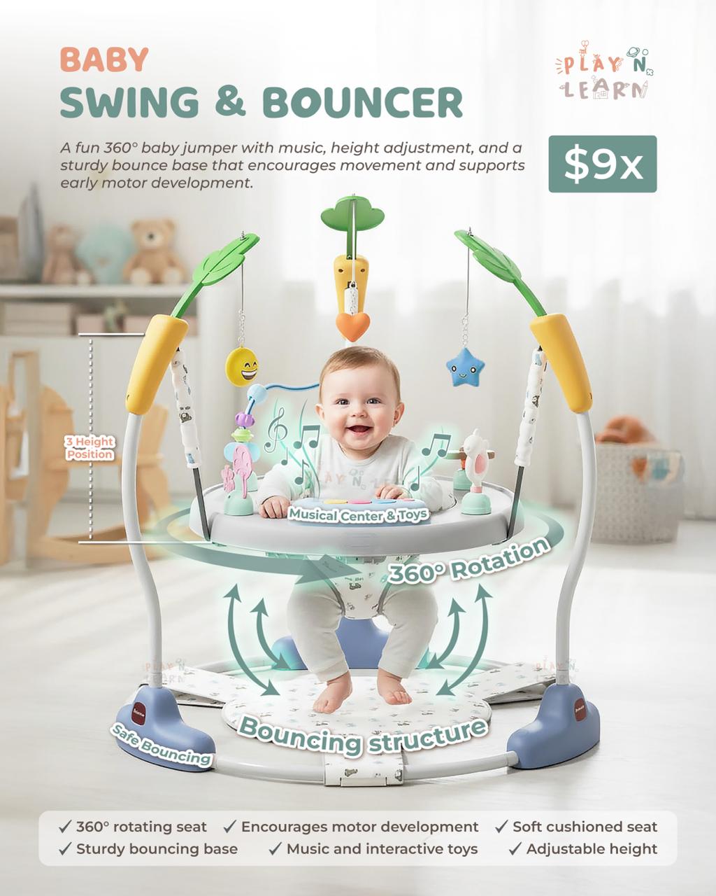 Baby Swing & bouncer