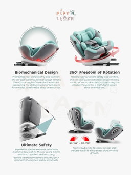 COMFY CARSEAT 360° ISOFIX 