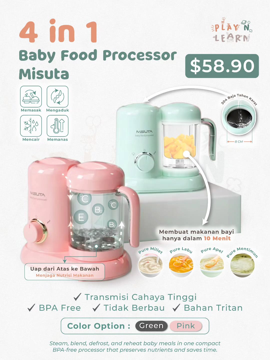 FOOD PROCESSOR MISUTA 