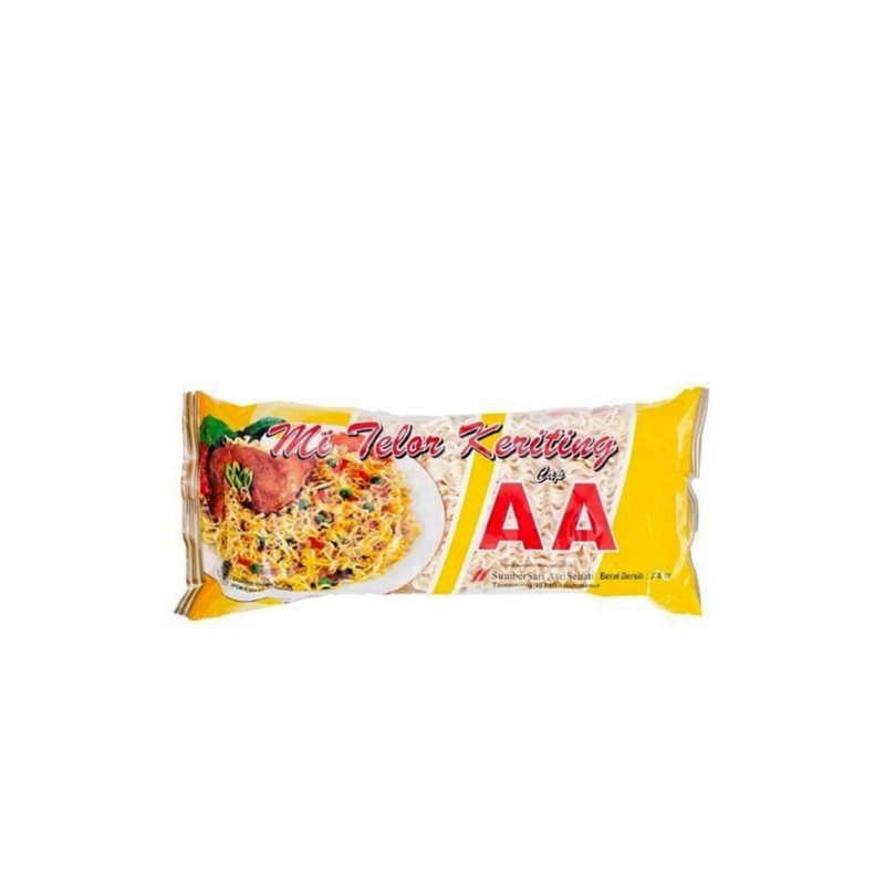 AA Mie Telor Keriting 220gram