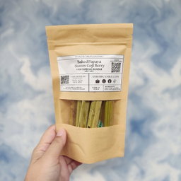1 For 1 Special Bundle! Baked Papaya Stems with Goji Berry (25g + 25g)