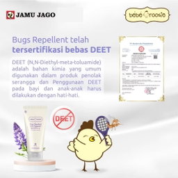 BUGS REPELLENT BEBE ROSIE 