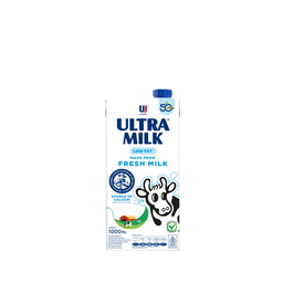 Ultra Milk Low Fat Susu UHT 1000ml