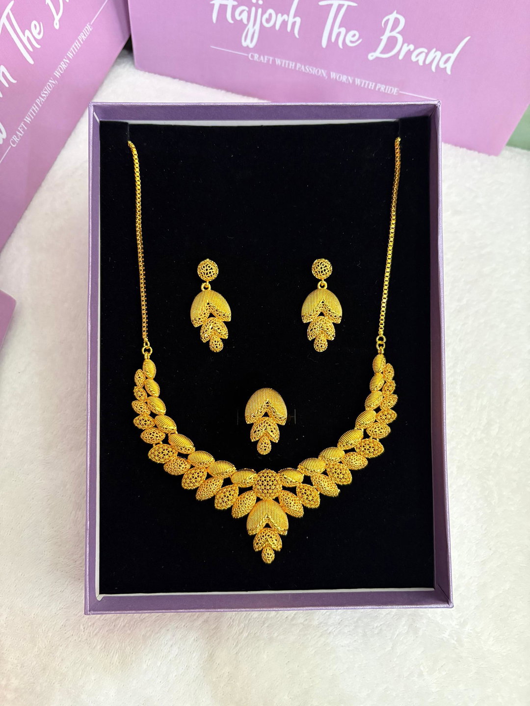 JWLE-0023 gold platted set
