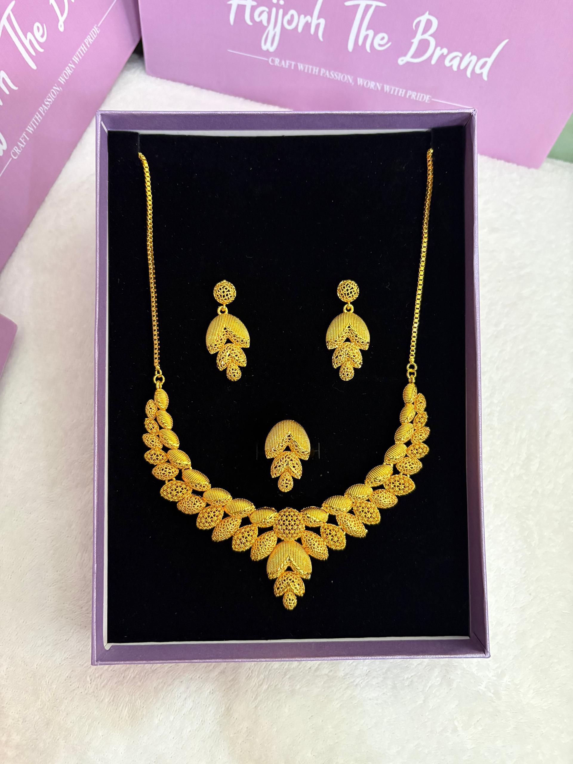 JWLE-0023 gold platted set