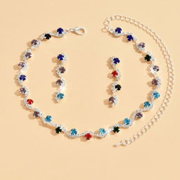 JWLE-0019	colored diamond set
