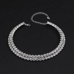 JWLE-0018	diamond ear ring and necklace 