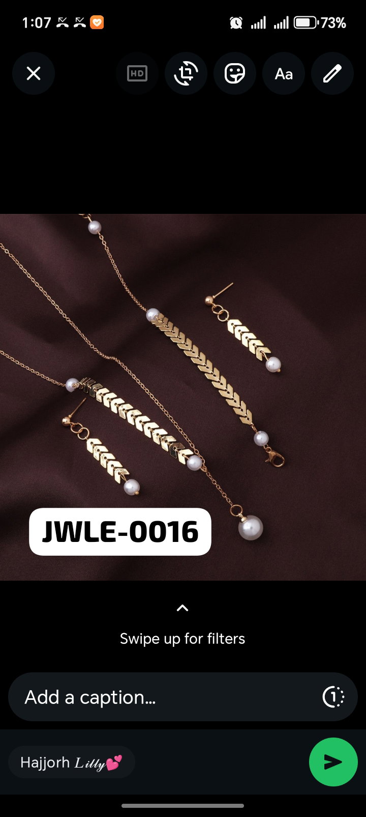 JWLE-0016	ligt gold platted set_1