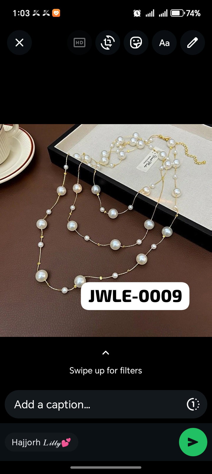 JWLE-0009	Pearl necklace _2