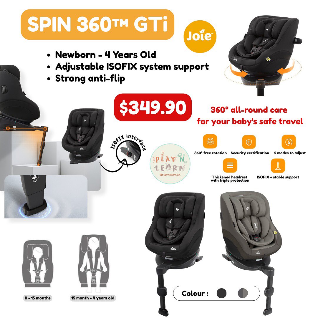 Joie spin 360 GTI (PREORDER)