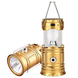Solar Camping Lantern Folding Flashlight Outdoor Portable