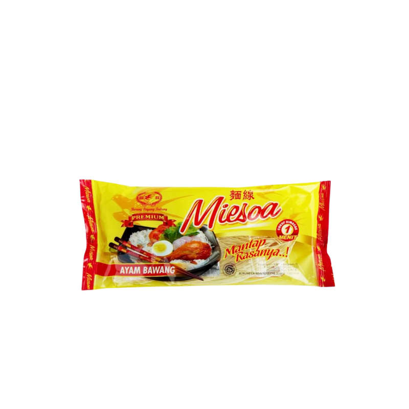 Misoa Cap Burung Layang Ayam Bawang 65gram