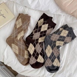 英倫風羊毛襪 British Style Wool Socks