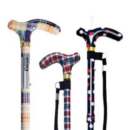 摺疊式手杖 (蘇格蘭/針織/波點) Foldable Cane