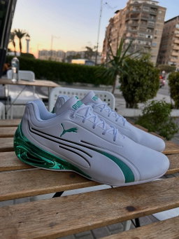PUMA Super GT Sport "White/Green"