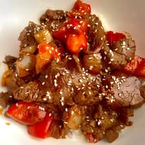 Beijing Beef Rice Bowl