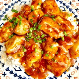 Orange Chicken & Rice