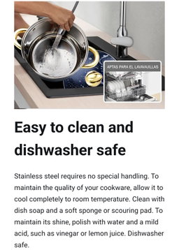  14 Pcs Non-Stick Stainless Steel Cookware Pot Sets with Glass Lids 