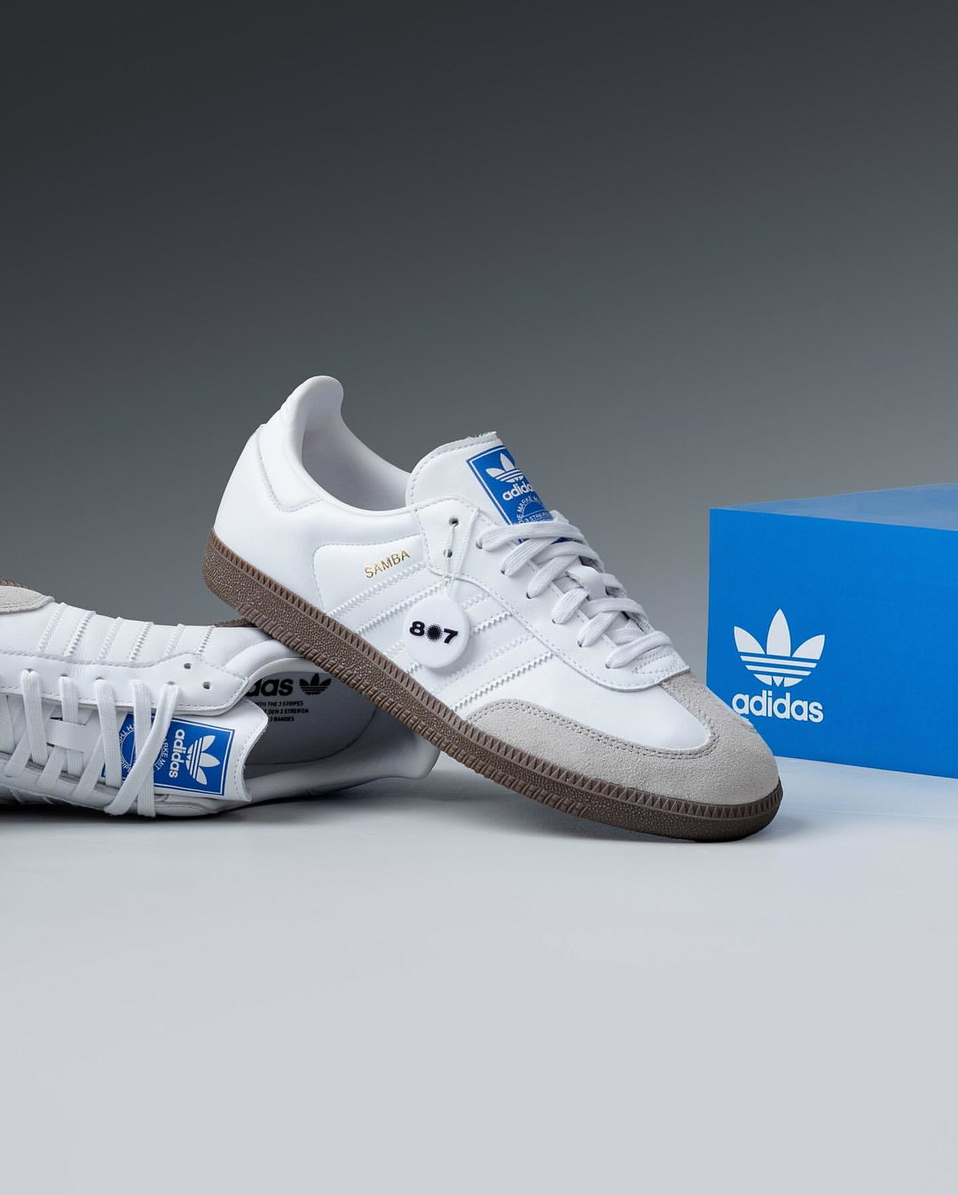 Adidas Samba OG “Cloud White/Gum Sole”