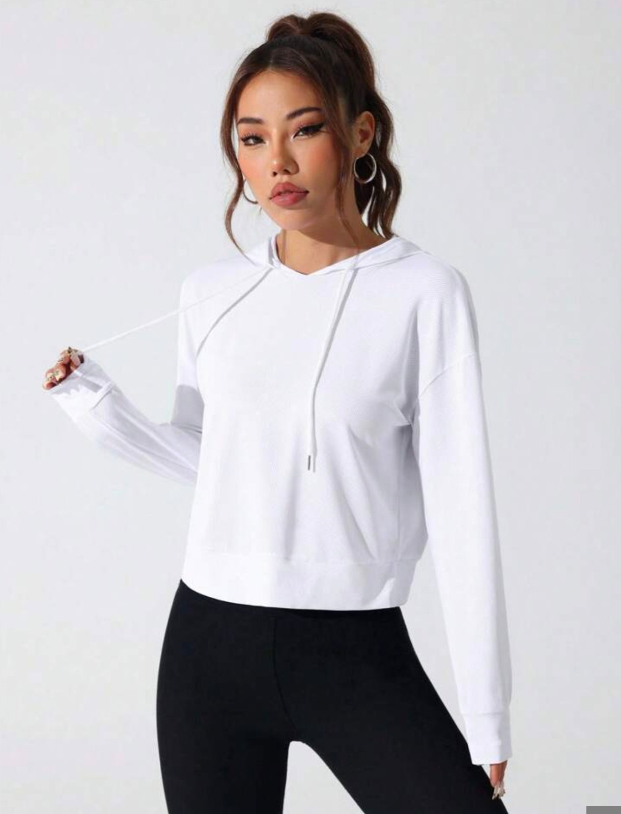 White Racerback Hoodies_2