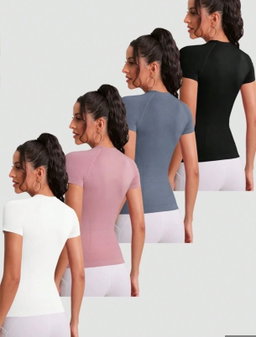 4pc Women Exercise T-shirts