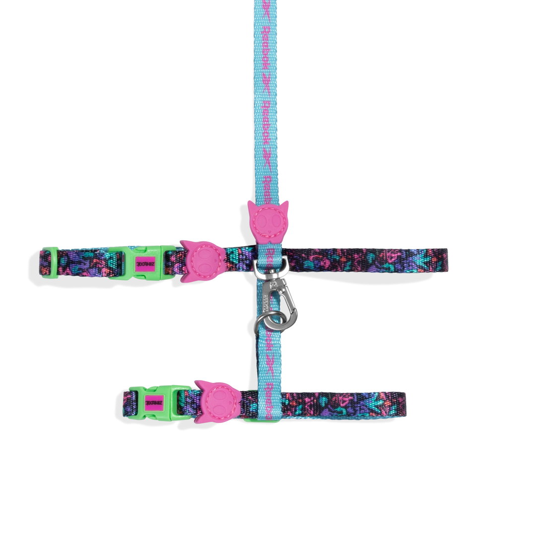 ZeeDog X Reebok Aerobic Cat Harness + Leash Set