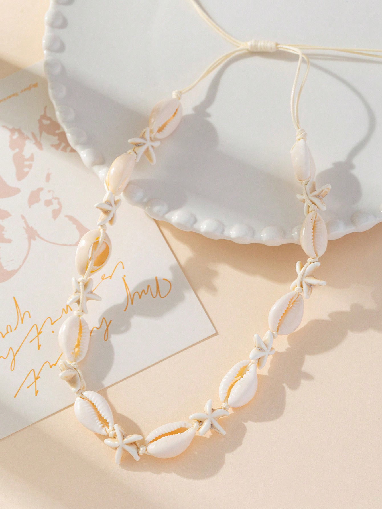 Collar de conchas y estrellas_0