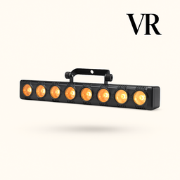 YUER™ 9x12W LED Amber COB RGB Beam Wash Effect Bar Light