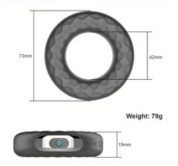 Anillo vibratorio recargable 