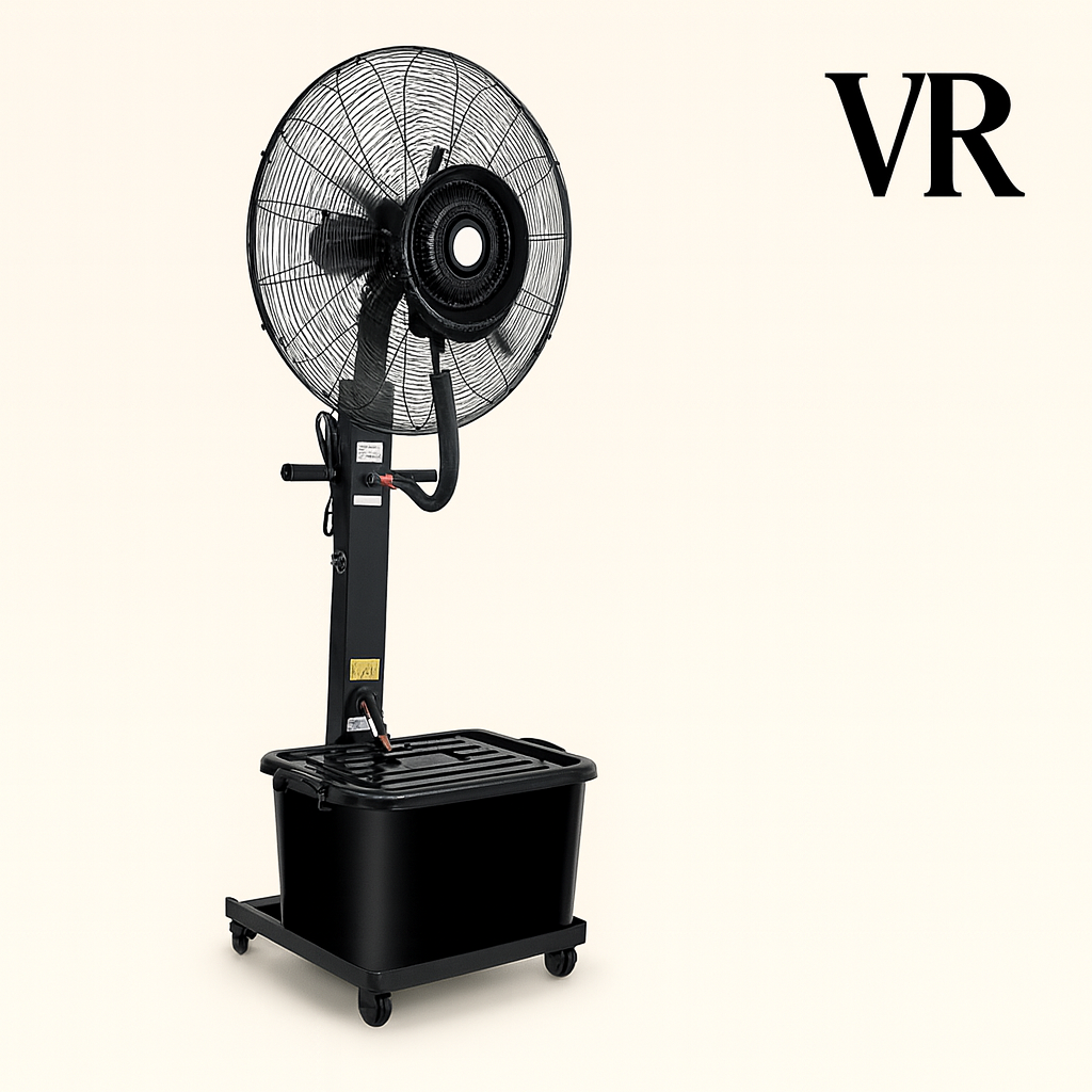 Industrial Misting Fan – 750mm with 42L Water Tank_0