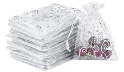 Bolsa de Organza-Paquete de 10 unidades.