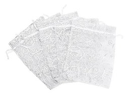 Bolsa de Organza-Paquete de 10 unidades.