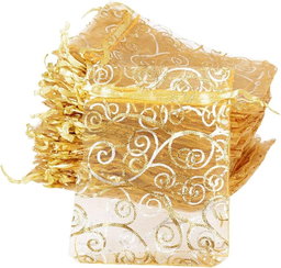 Bolsa de Organza-Paquete de 10 unidades.