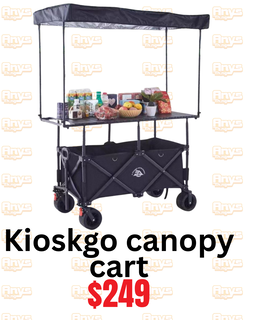kioskgo canopy cart