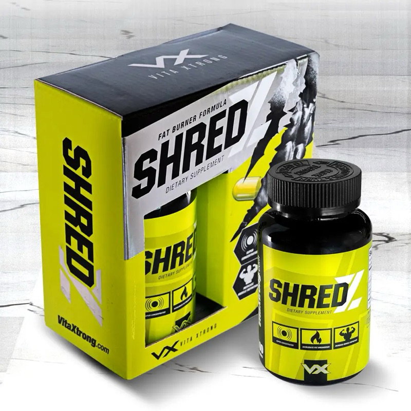 VITAXTRONG™ SHREDZ (100 Capsules) | Advanced Thermogenic Fat Burner with Natural Caffeine • Energy, Focus & Cutting Support [VX]_10